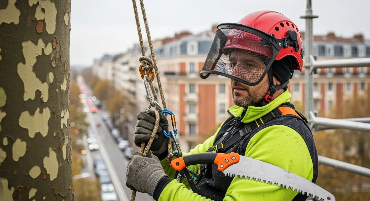 Élagueur à Reims : élagage et abattage d'arbres par un grimpeur pro
